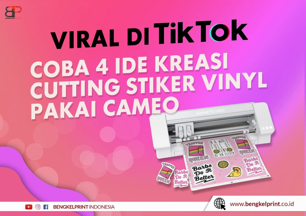 Kreasi Sederhana Dari Cutting Bahan Vinyl